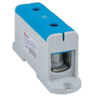 Клемма силовая вводная КСВ 35-240кв.мм син.  plc-kvs-35-240-blue