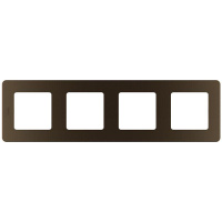 Рамка 4-м Inspiria бронз. Leg 673969