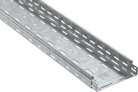 Лоток листовой перфорированный 150х50 L3000 сталь 1мм HDZ  CLP10-050-150-100-3-M-HDZ