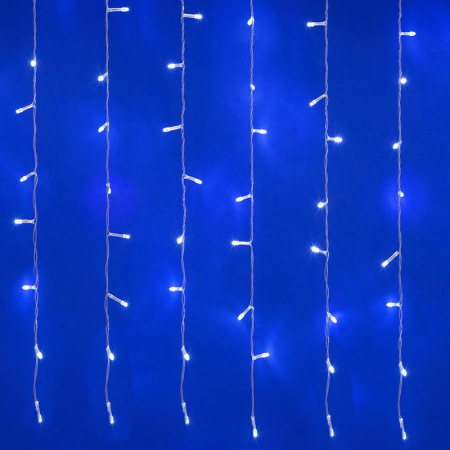Занавес соединяемый ULD-C4030-480/TTK WHITE IP44 с эффектом мерцания 4х3м 480 LED провод прозр.  UL-00008503