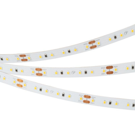 Лента светодиодная MICROLED-M120-8mm 24V Warm 3000К 14Вт/м IP20 2216 открыт. (уп.5м)  024431(2)