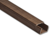 Кабель-канал 40х25 L2000 пластик дуб (темн. основа)  РКК-40х25-08М