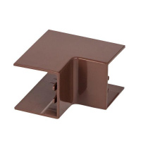 Угол внутренний 25х25 под темн. дерево Plast PROxima (уп.4шт)  ibd-25-25x4