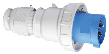 Вилка кабельная 63А 5п 3P+N+PE 9ч 230В IP67  2188