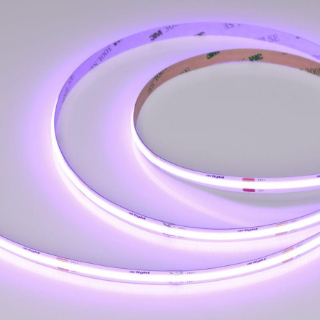 Лента COB-X480-8mm 24В Violet 8Вт/м IP20 (уп.5м)  047745