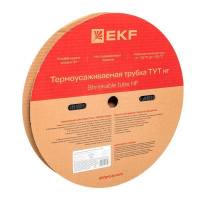 Трубка термоусадочная ТУТ нг 4/2 черн. (уп.200м)  tut-4-b