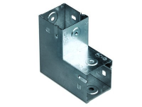 Угол для лотка вертикальный неперфорир. вверх 90град. 50х50 цинк-ламель  39001ZL