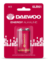 Элемент питания алкалиновый "крона" 6LR61 9В Energy Alkaline 2021 BL-1  5029729