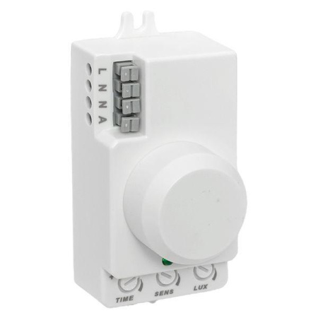 Датчик движения микроволновый MW-700 1200Вт 360град. до 10м IP20 бел. PROxima  dd-mw-700