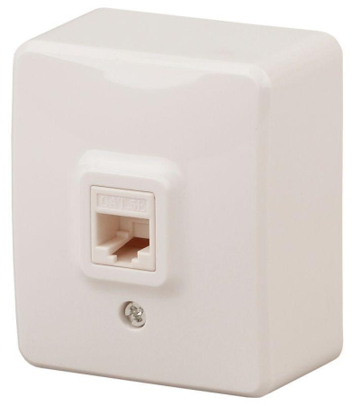 Розетка компьютерная ОП Эксперт RJ45 11-3203-02 IP20 сл. кость  Б0020731