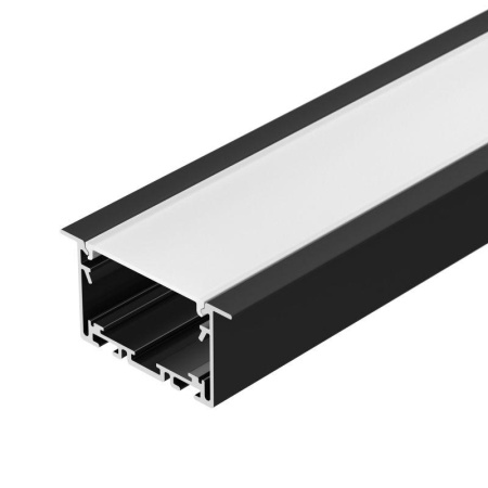 Профиль S2-LINIA69-F-2500 SEAMLESS BLACK алюм.  033534