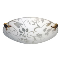 Светильник НПБ 01-60-130 М15 "Эрика" 250 60Вт E27 IP20 матов. бел./клипсы зол. (инд. упак.)  1005204374