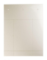 Табличка полужесткая для маркировки оболочек клейкое основание ПВХ металлик (уп.10шт)  TASE60100AM