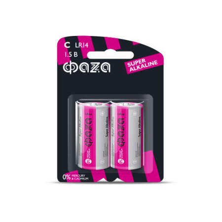 Элемент питания алкалиновый C/LR14 1.5В Super Alkaline BL-2 (уп.2шт)  2858504