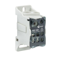 Блок распределительный КРОСС крепеж на панель и DIN КБР-160А  plc-kbr160