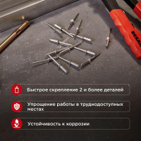 Заклепка 4.8х14мм (уп.50шт)  12-5365
