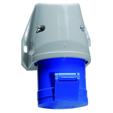 Розетка настенная 32А 3п 2P+E 6ч 230В IP44 92х94 Quick-Connect  11919