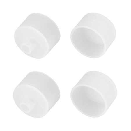 Заглушка WPH-FLEX-D22-360deg WHITE с отверстием пластик (комплект)  045891