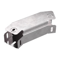 Угол для лотка горизонтальный 45град. 50х50 Стандарт с крышкой  PR16.0571