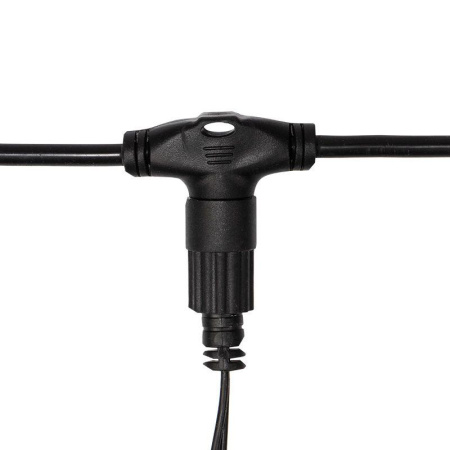 Гирлянда светодиодная "LED ClipLight" 5 нитей х20м 665LED син. 50Вт 24В IP65 эффект мерцания трансф. в компл.  323-603
