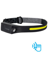 Фонарь аккумуляторный налобный сенсорный 20Вт COB LED+2ВтXPE LED Li-po 102540 1200мА.ч корпус гибкая прорезиненная основа встроенный регулируемый эласт. ремешок USB-шнур type C  KOC504Lit Фонарь аккумуляторный налобный сенсорный 20Вт COB LED+2ВтXPE LED Li-po 102540 1200мА.ч корпус гибкая прорезиненная основа встроенный регулируемый эласт. ремешок USB-шнур type C  KOC504Lit