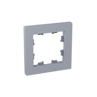 Рамка 1-м Эпика алюм. пластик  UP1-FPA-01