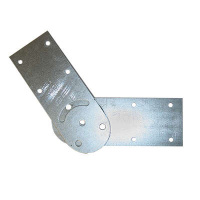 Соединитель для лотка шарнирный H=100мм 1.5мм ST/LT без метизов  CPS.1015