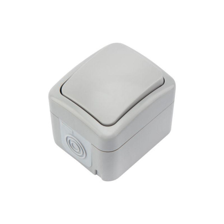 Выключатель 1-кл. ОП Mini OG IP54 сер.  KR-78-0835