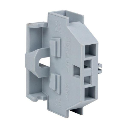 Миниклемма STB-4 32A сер. (уп.50шт) PROxima  stb-m-4-gray-r