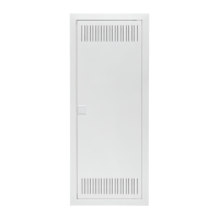 Щит слаботочный встраив. Nova 5 габарит IP41 с метал. перфорированной дверью  nv-mb-pmd-5