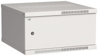 Шкаф LINEA WE 6U 600x600мм дверь металл сер.  LWE3-06U66-MF