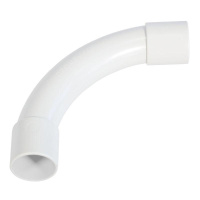 Соединитель угловой d25мм бел. (уп.30 шт)  PR13.0465