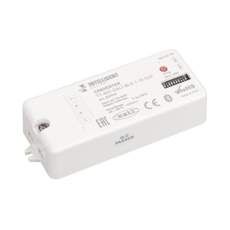 Конвертер TY-802-DALI-BLE-1-10-SUF (230В 10А DALI 0-10В) (IP20 пластик)  029910