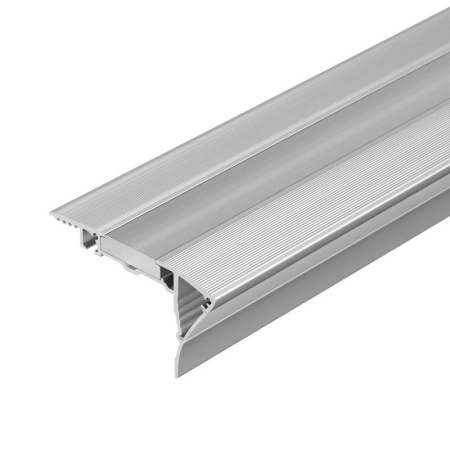 Профиль с экраном ALU-STAIR-DK-2000 ANOD+FROST 2м алюм.  015473