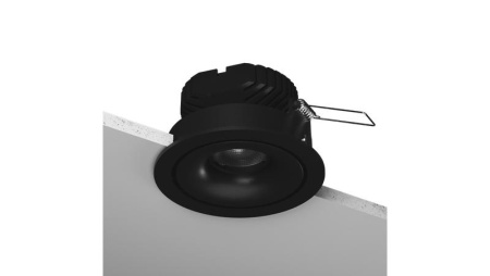 Корпус светильника COMBO10-BL IP20 потолочн. встраив. наклон. черн.  00-00003956