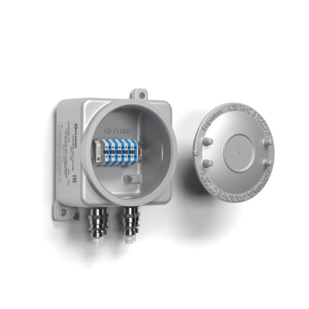 Коробка монтажная взрывозащ. (оболочка) 1ExdIICT5Gb IP66 260х175х130мм КМ-2 ВБ  14002