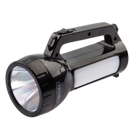 Фонарь-прожектор аккумуляторный PA-504 SMD LED 1Вт боков. светильник 24 SMD LED 2 режима 4  Б0042439