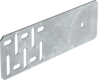 Пластина шарнирного соединения H=100мм HDZ  CLP1SH-100-M-HDZ