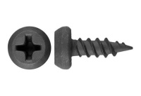 Саморез "Клоп" 3.5х11 металл-металл фосфатированный шлиц Philips №2 острый (уп.1000шт)  PR08.9351