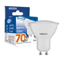 Лампа светодиодная GU10 7Вт 6500К 630лм 230В софит  1900