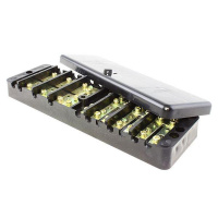 Коробка клеммная испытательная переходная ККИ2-2 (латунь прозр. крышка)  kki2-2 Коробка клеммная испытательная переходная ККИ2-2 (латунь прозр. крышка)  kki2-2