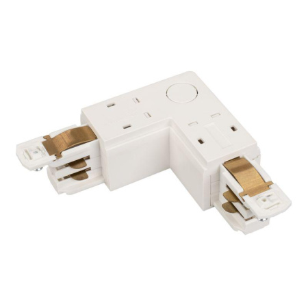 Коннектор угловой LGD-4TR-CON-L-INT-WH (D) IP20 пластик 3 года  029300