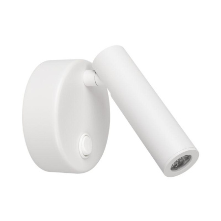 Светильник SP-BED-R90-3W Warm3000 (WH 20 deg 230В) (IP20 металл)  031393