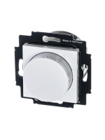 Светорегулятор Levit поворотно-нажимной 60-600Вт R бел./ледяной  2CHH942247A6001