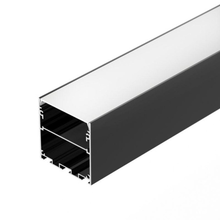Профиль LINE-S-5050-2000 BLACK алюм. L2000  041839