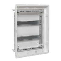 Основание силового щита Nova с DIN-рейками 24мод. IP41 PROxima  nv-pbase-24