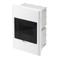 Бокс пластиковый ЩРВ-П-4 IP41 бел.  KR-11-0204