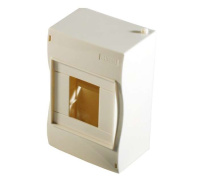 Бокс ОП 4м без защ. шторок IP40 сл. кость  КМ2040-01-И