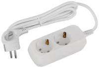 Удлинитель электрический UDL-16-215-E Greenline 2 розетки с заземлением 1.5м ПВС 3х1кв.мм  Б0065079