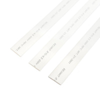 Трубка термоусадочная 13.0/6.5 1м бел.  21-3001